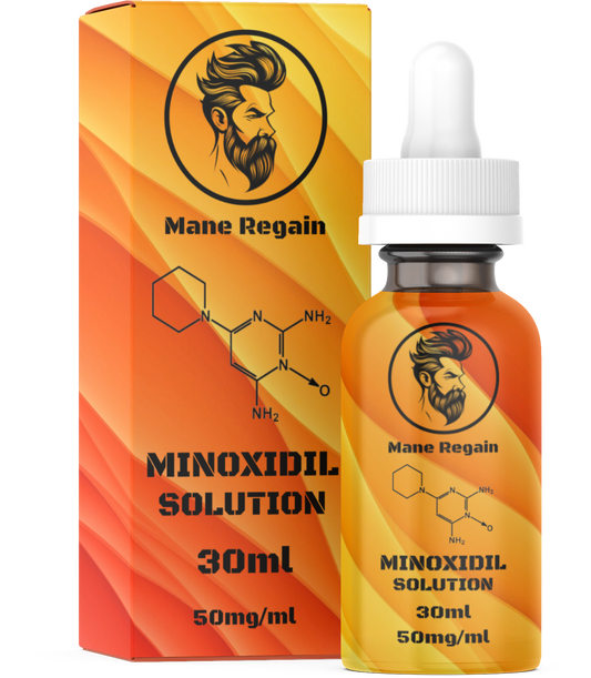 Minoxidil - 5% Solution (50mg/ml) - 30ml Bottle